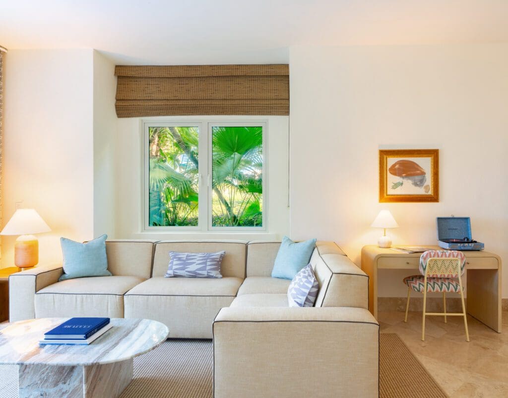 22 reimagined oceanfront suites invite guests to "embrace the ocean at every turn." (Photo by Grace Bay Club)