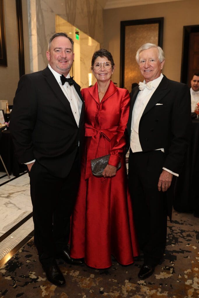 David & Yvette Key, Jesse Tutor at the Houston Symphony Ball (Photo by Priscilla Dickson)
