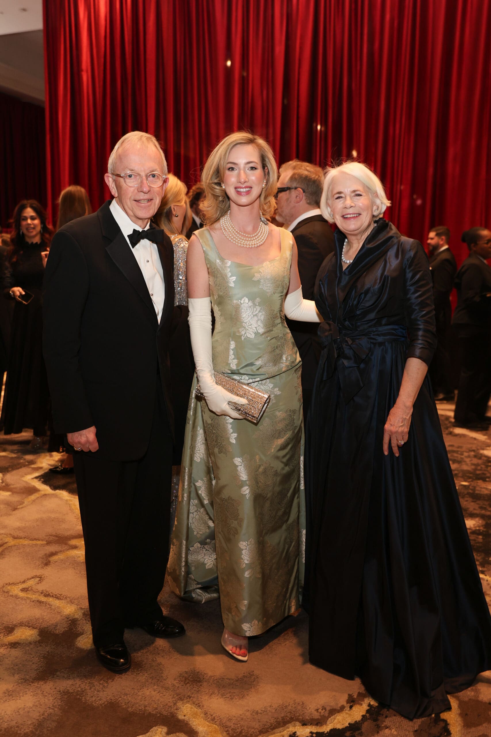 Rick Weber, Kaleta Blaffer Johnson, Betsy Weber (Photo by Priscilla Dickson)