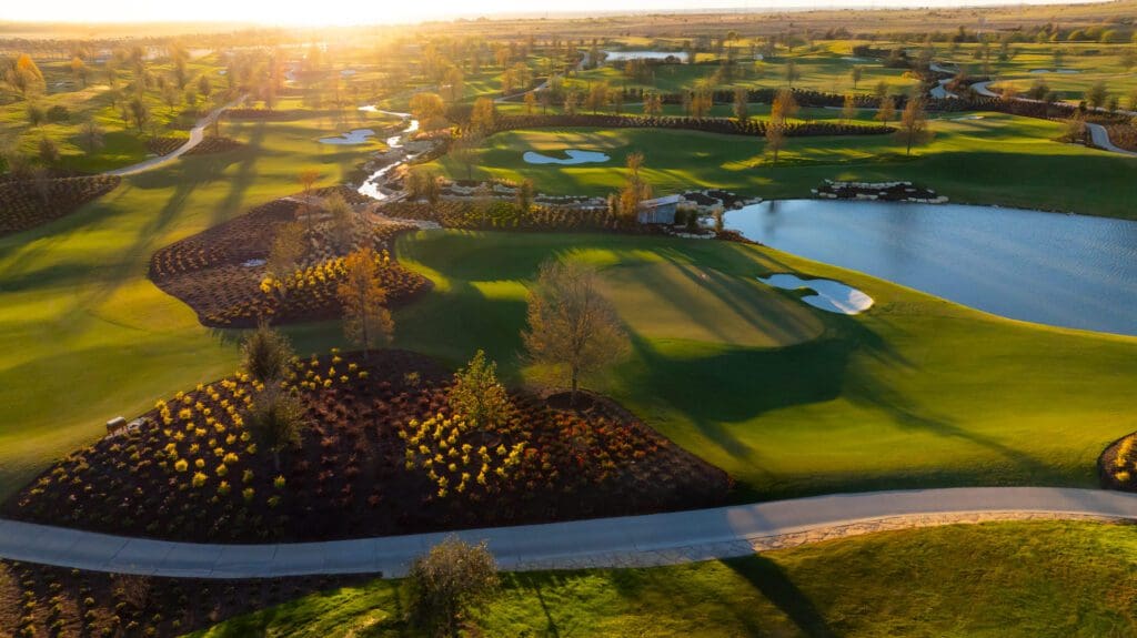 The final vision of Maverick Golf & Ranch Club is coming into focus, with the first of three golf courses opening to members late last fall and vertical construction on the club’s first homes expected to begin later this spring. (Courtesy Discovery Land Company)