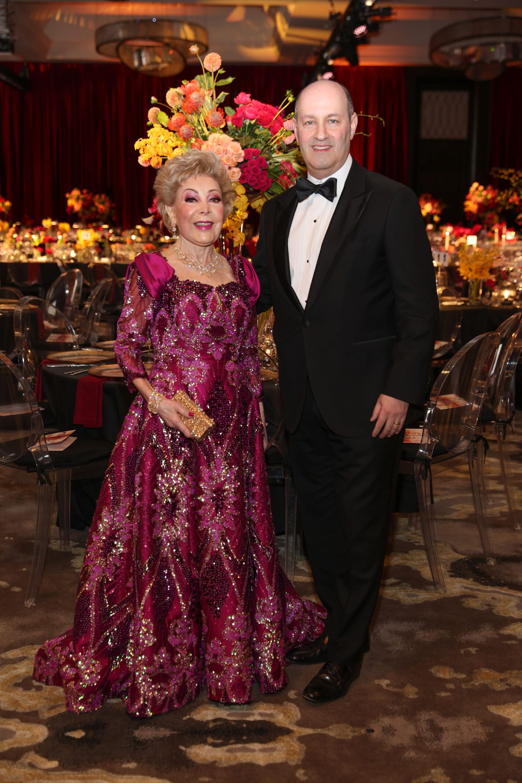 Margaret Alkek Williams, Gary Gintsling (Photo by Priscilla Dickson)