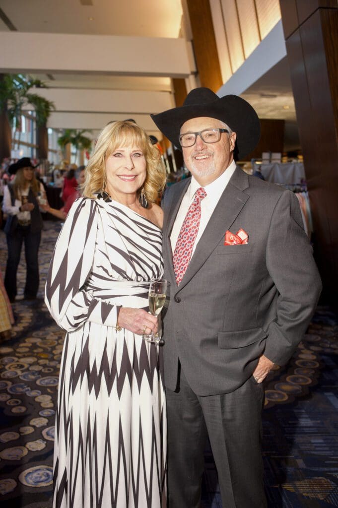 Jan & Lee Roundtree at the Houston Livestock Show and Rodeo Trailblazers Awards Luncheon (Photo by Daniel Ortiz)