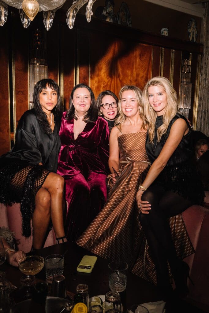 Jessica Nowitzki, Amanda Dillard Schufeldt, Selwyn Rayzor, Dana Arnold, Kelly Weisz (Photo by Chase Hall Photography)