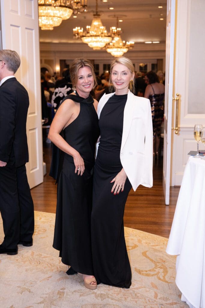 Laura Calaway, Katharine Barthelme Frank at the Inprint Poets & Writers Ball  (Photo by Wilson Parish)