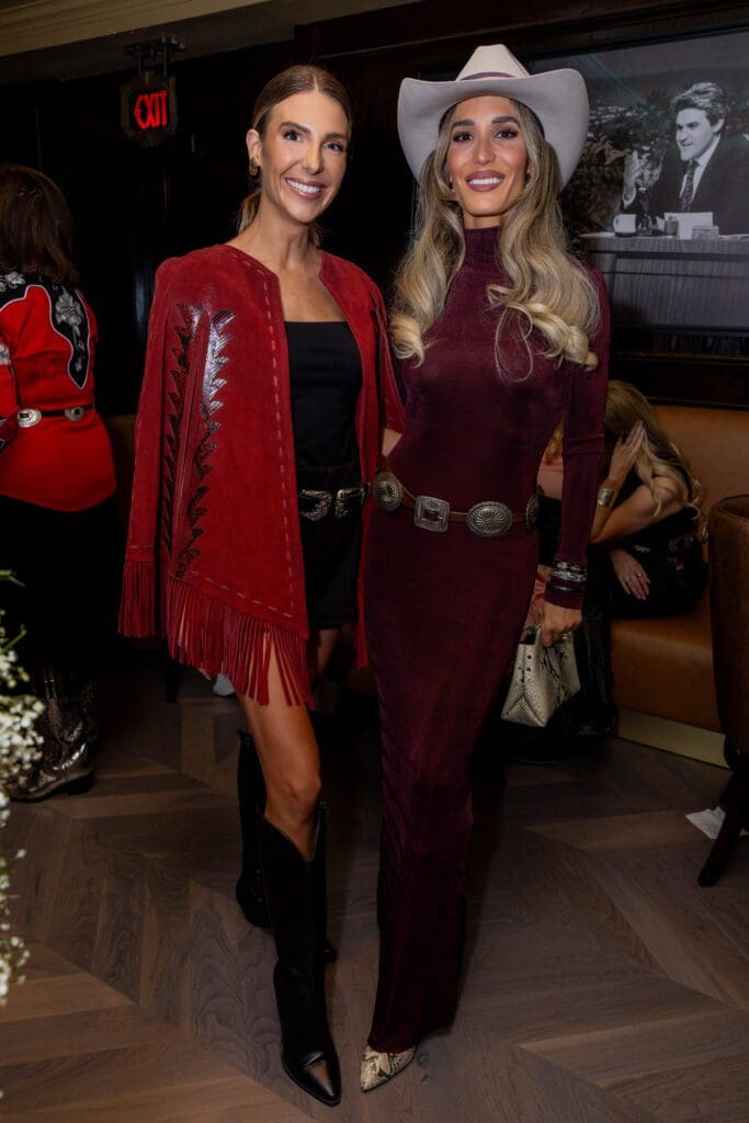 Marti Grizzle, Kara McCullers at the Cotton Foundation Galentine's charitable fundraiser at Maître D. (Photo courtesy of Cotton Holdings)