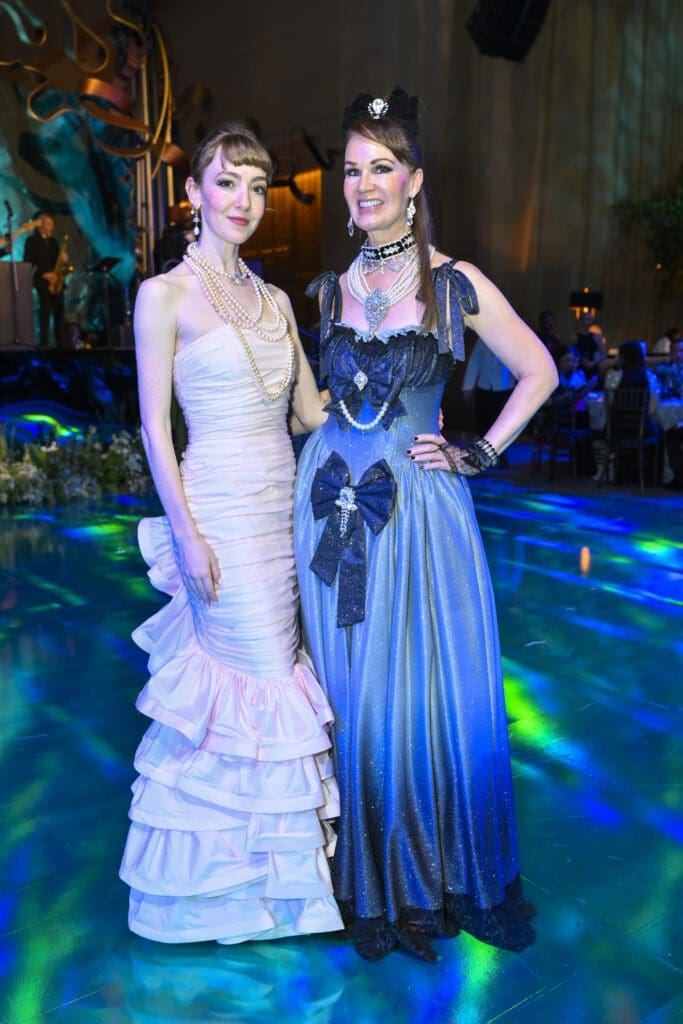 Natalie Varnum, Beth Muecke at the Houston Ballet Ball held at Wortham Theater Center (Photo by Michelle Watson, CatchlightGroup.com)