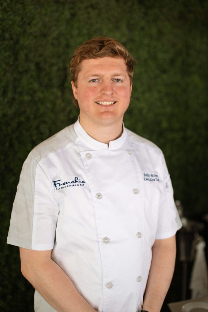 Travis Street Hospitality recently announced Reilly Brown as the new Executive Chef of Frenchie, leading the restaurant into its next culinary era with a refreshed menu. (Photo by BECKLEY)