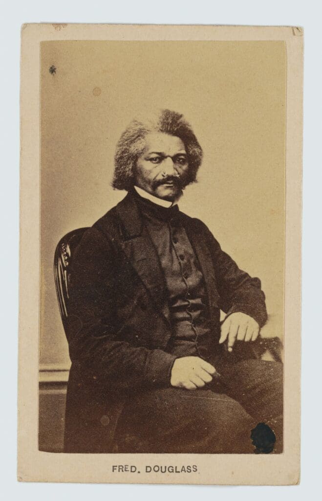 Samuel Montague Fasset, "Frederick Douglass," circa 1864, at The Menil Collection (Gift of Adelaide de Menil Carpenter)