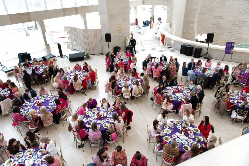 Scene at the 42nd Annual St. Valentine's Day Luncheon & Fashion Show (Photo by Tamytha Cameron and Celeste Cass)