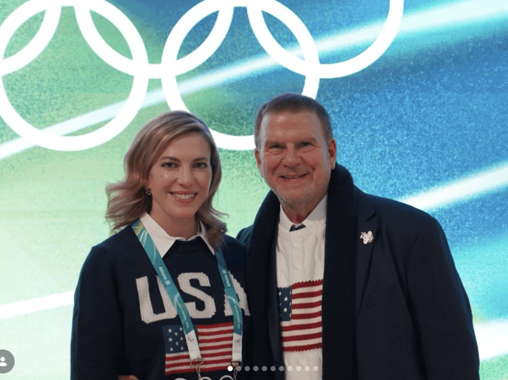 Sporting their USA finest at the Milano Cortina Winter Olympics (Instagram photo)