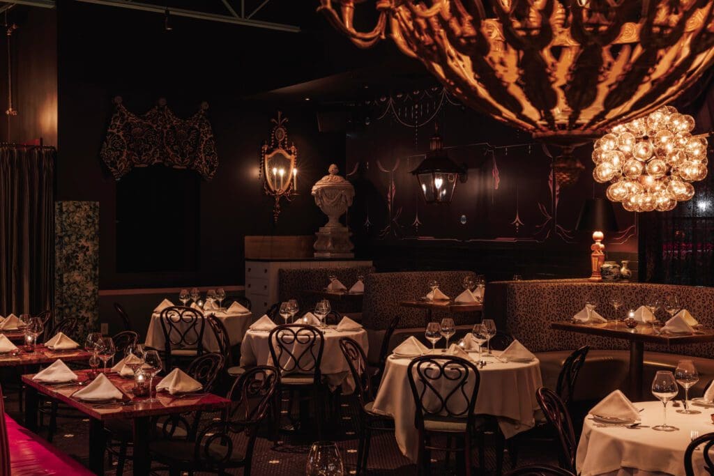 The Charles recently introduced a redesigned space and menu, with an emphasis on items from their wood-fired grill. (Photo by Samantha Marie Photography) 