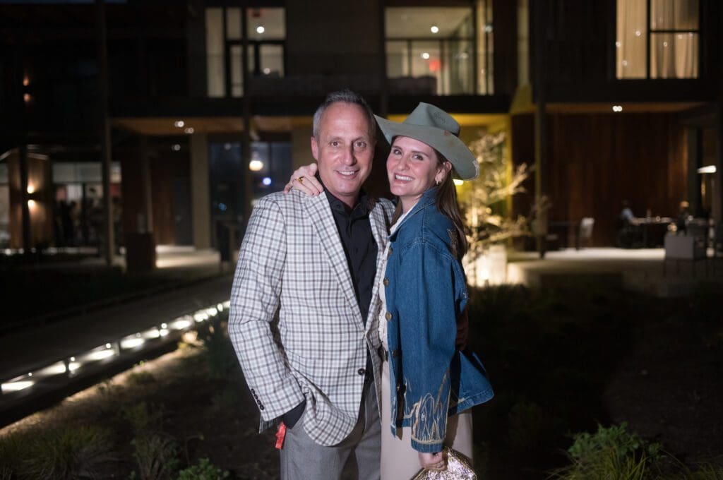 Mark Sullivan, Kelli Comiskey at Hotel Saint Augustine (Photo by Daniel Ortiz)