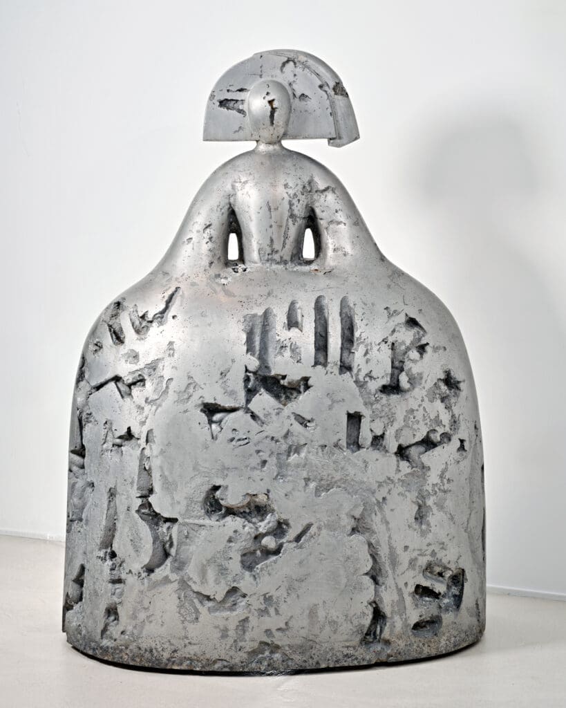 Manolo Valdés 'Menina Manolo,' 2012 on display in Opera Gallery Houston