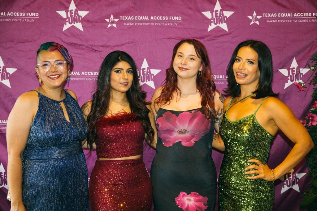 When you come to First Bloom, you help Texas Equal Access Fund provide practical, judgment-free support, including funding for out-of-state abortion, and provide access to preventive reproductive care and essentials