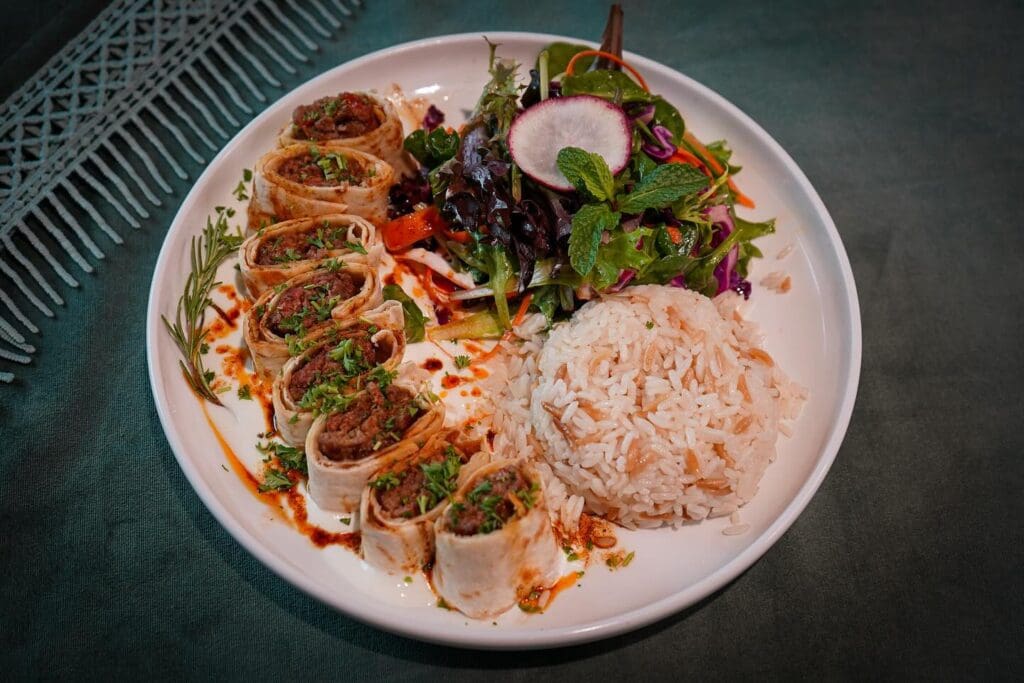 Beren Meze & Grill House, formerly Beren Mediterranean, will focus on Turkish cuisine, with signature kebabs and classic Mediterranean breakfast dishes. (Courtesy)