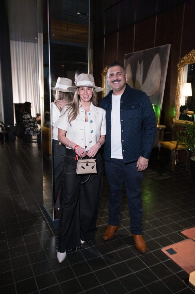 Ashton Taylor Speegle, Roshan Sharma at Hotel Saint Augustine (Photo by Daniel Ortiz)