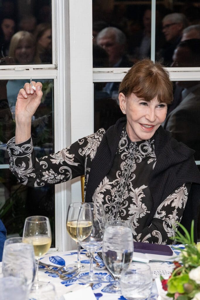 Shelby Hodge at the 'Tribute to Louisiana Legends' dinner held at The Manor House at The Houstonian  (Photo by Jacob Power)
