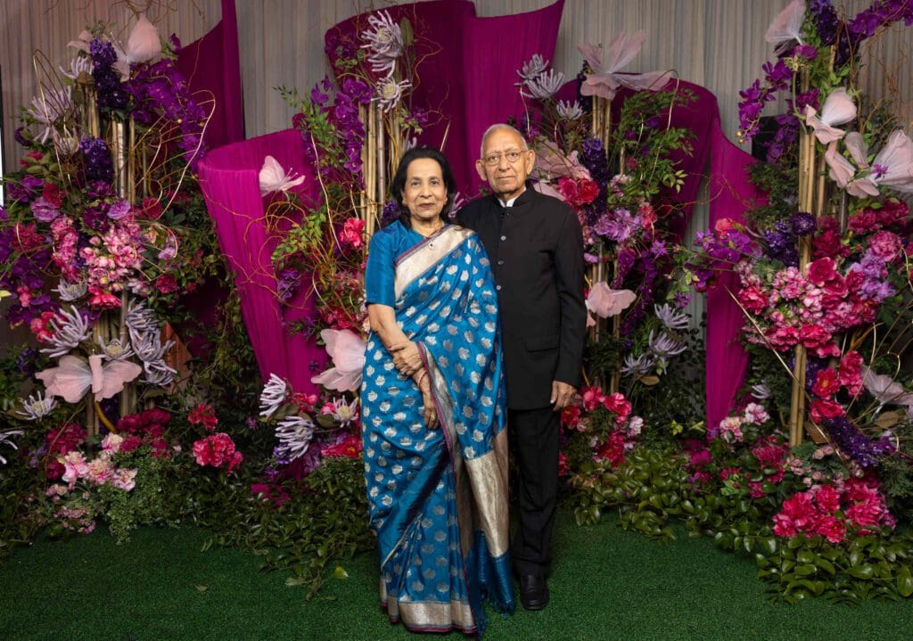 Sushila & Durga Agrawal atAsia Society Texas’ Tiger Ball (Photo by Alida Bonifaz)