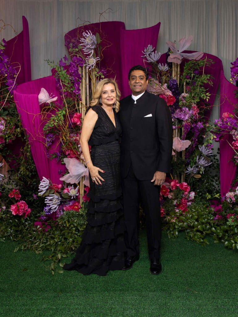 Michelle & Rishi Varma at Asia Society Texas’ Tiger Ball 2026:(Photo by Alida Bonifaz)