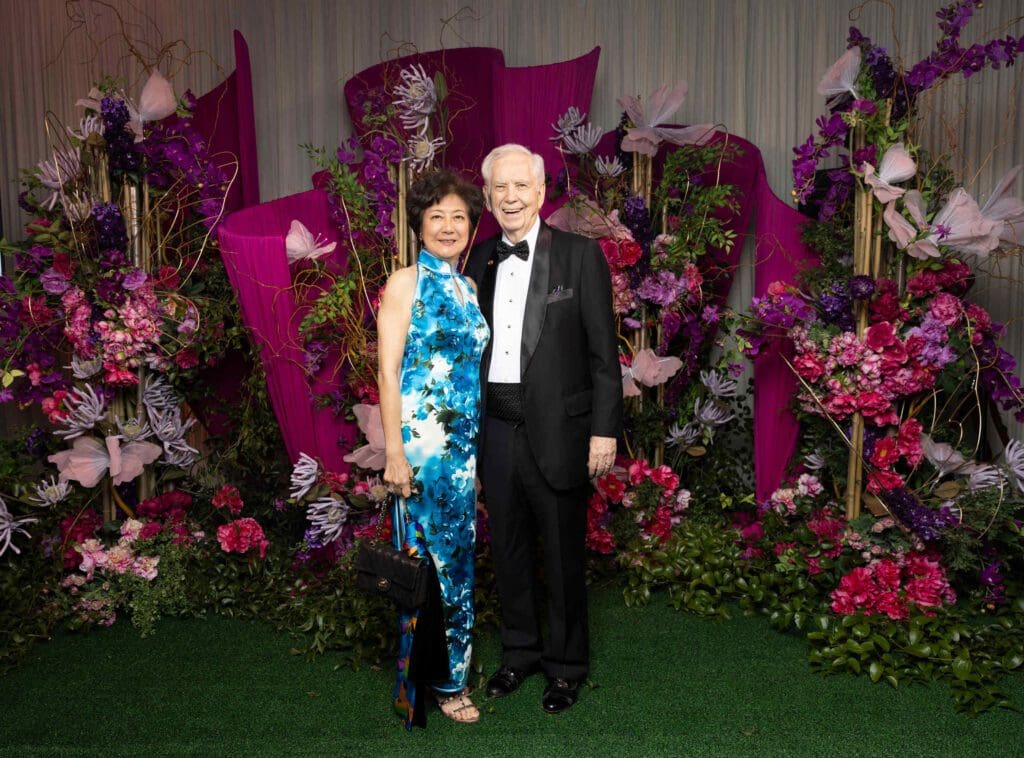 Lily & Charles Foster at Asia Society Texas’ Tiger Ball (Photo by Alida Bonifaz)