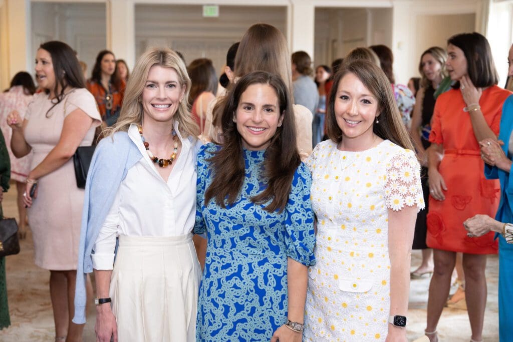 Becca French, Lindsey Putterman, Mackenzie Harris at Children's Museum Houston Friends & Family Luncheon (Photo by Wilson Parish)