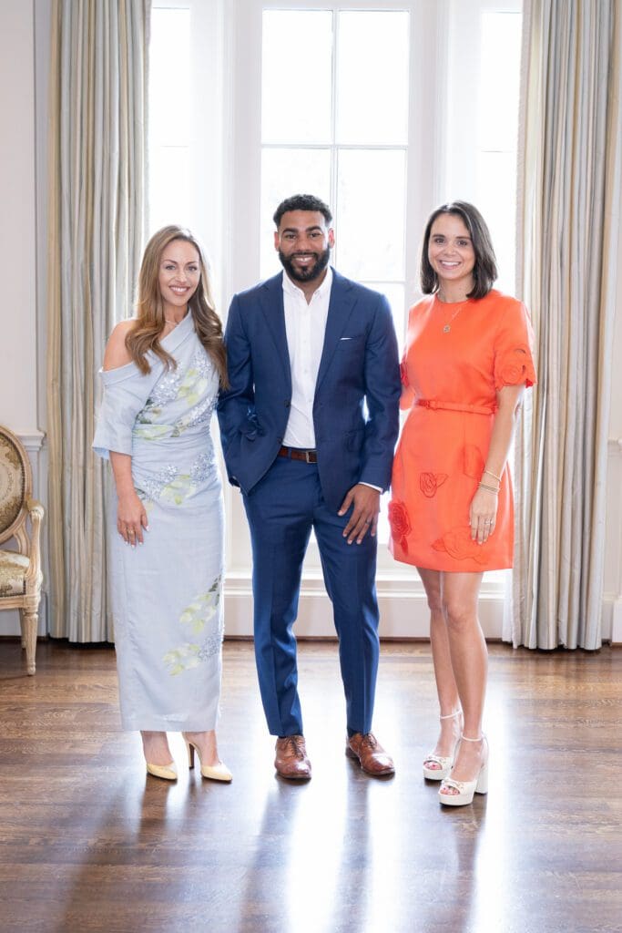 Lexi Sakowitz Marek, Spencer Russell, Natasht Stolte at Children's Museum Houston Friends & Family Luncheon (Photo by Wilson Parish)