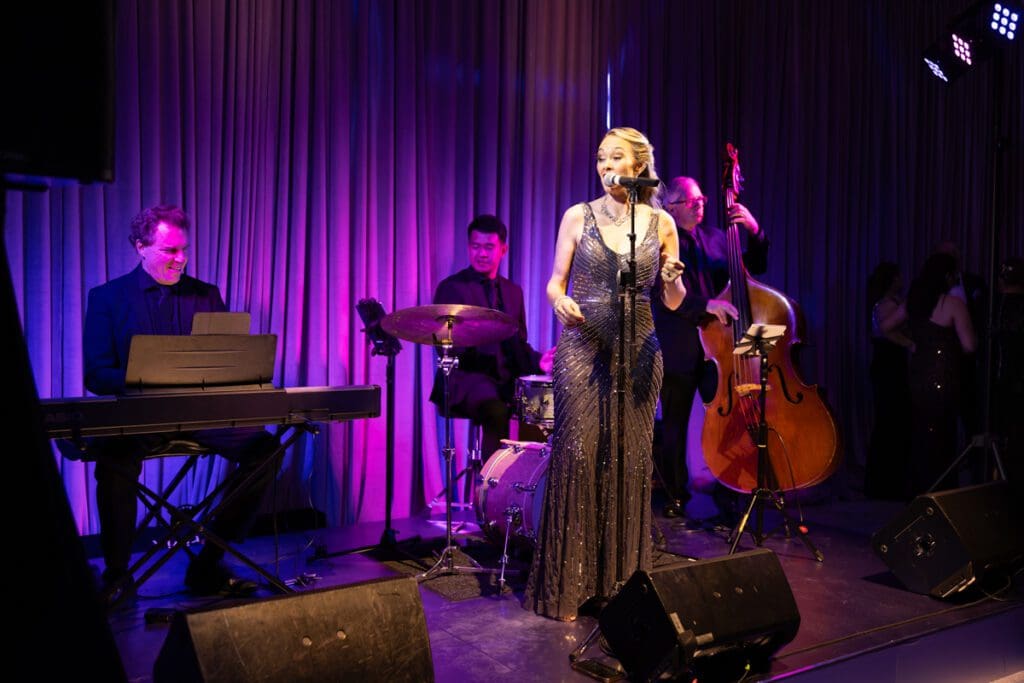 Justin & the SwingBeats at the Houston Museum of Natural Science 'Futurama!' gala (Photo by HMNS photographer Mike Rathke)
