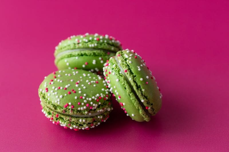At Common Bond, Cherry Limeade macarons add a bright, nostalgic note to the bakery’s Easter lineup. (Photo courtesy Andrew Hemingway)
