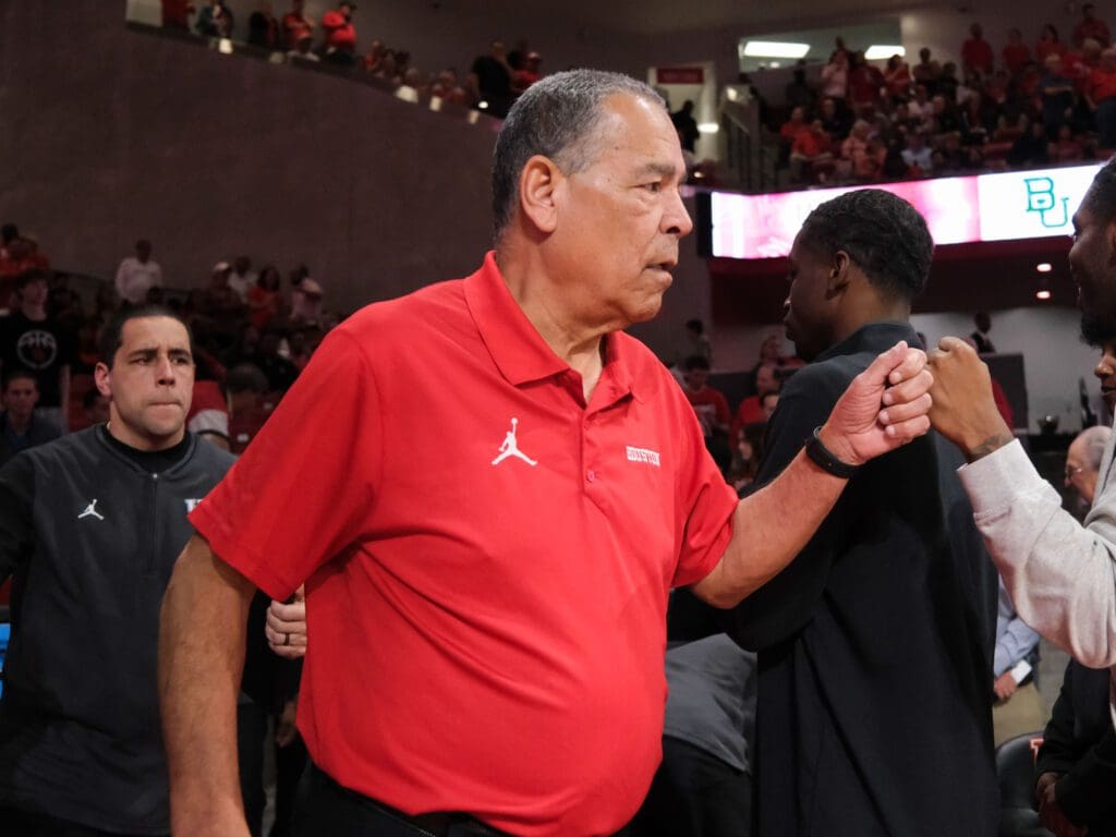 University of Houston coach Kelvin Sampson's youngest team could be his most talented one too. (Photo by F. Carter Smith)