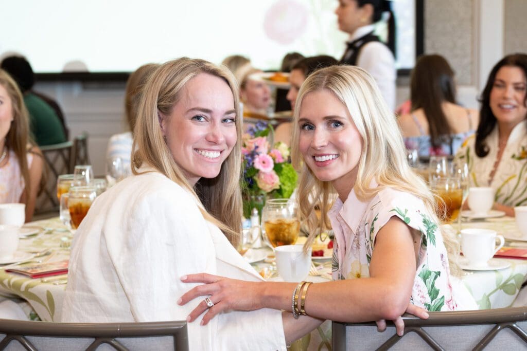 Courtney Freels, Lauren Zwart at Children's Museum Houston Friends & Family Luncheon (Photo by Wilson Parish)