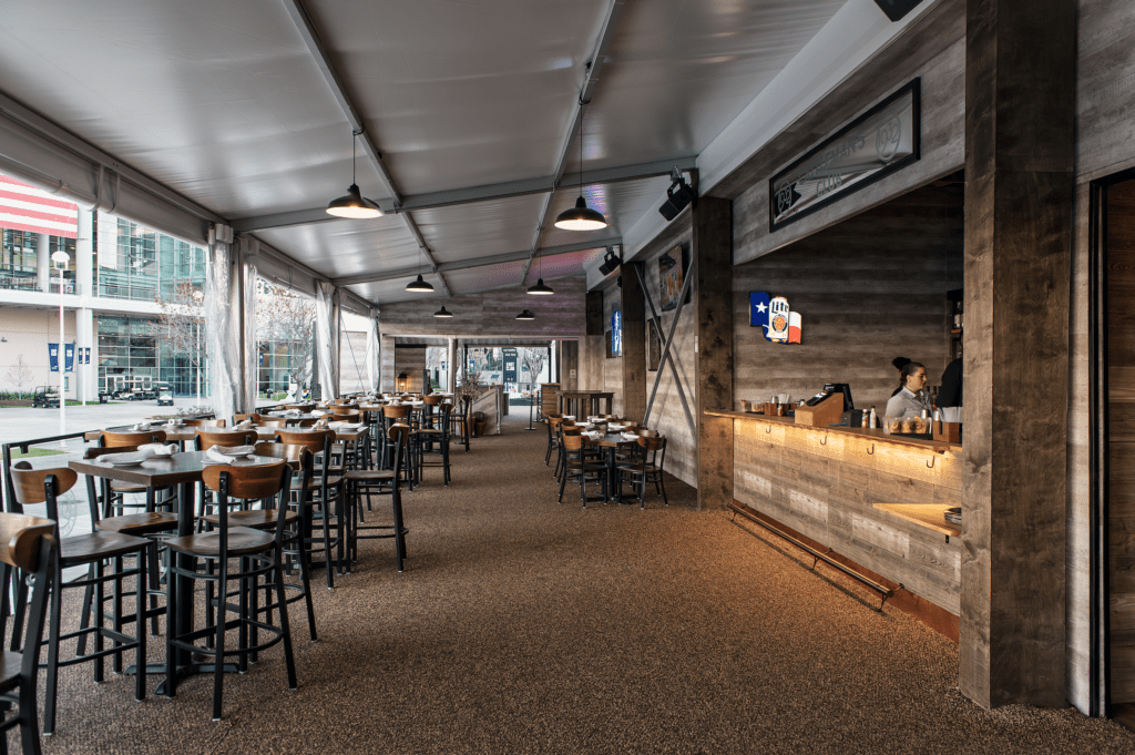 The Front Porch at the 1932 Cattleman's Club is one of several areas for wining and dining  (Photo courtesy of Fertitta Entertainment) (Photo by Photo courtesy of Fertitta Entertainment)