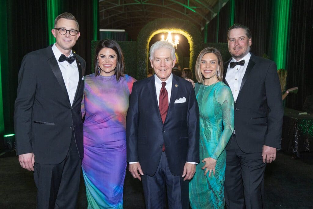Eric Contreras, JJ Contreras, Congressman Roger Williams, Sabrina Speirs, Jesse Speirs (Photo by Derek Gower)