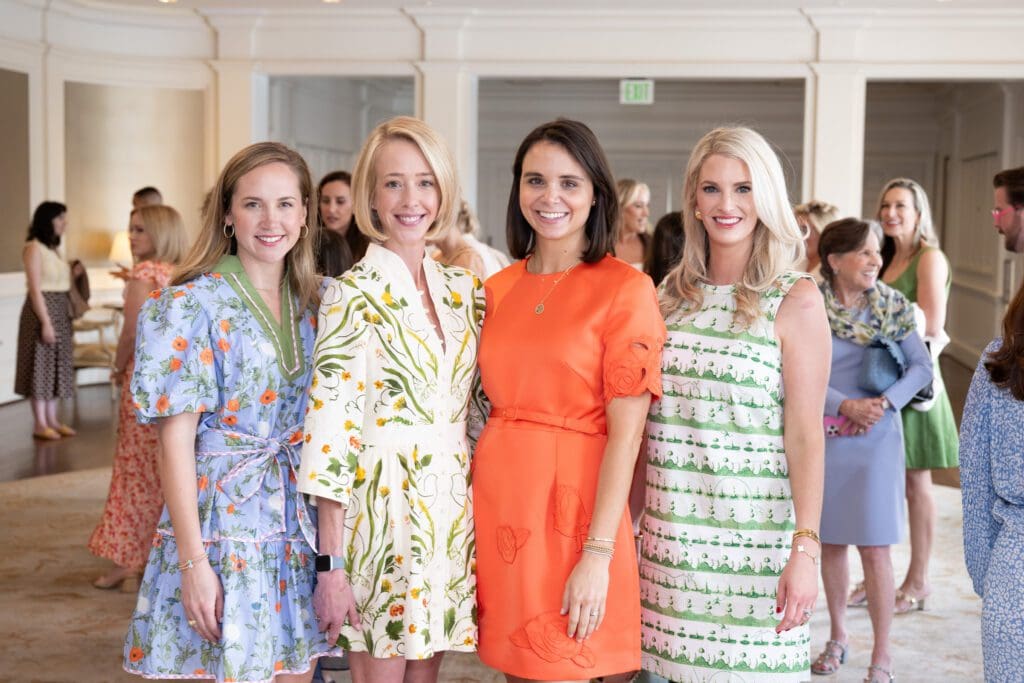 Jennifer Miller, Annie Briggs, Natasha Stolte, Elaine Furbee at Children's Museum Houston Friends & Family Luncheon (Photo by Wilson Parish)