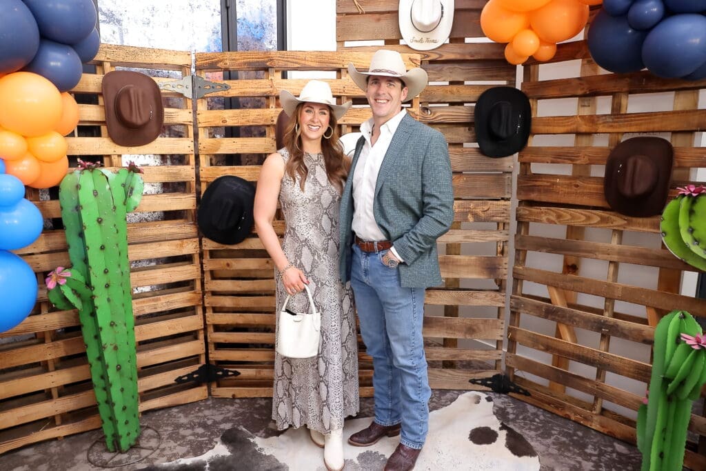 Jessica & Mat Morrison at the Sky High for Kids 'Better in Boots' gala (Photo by Quy Tran Photography)