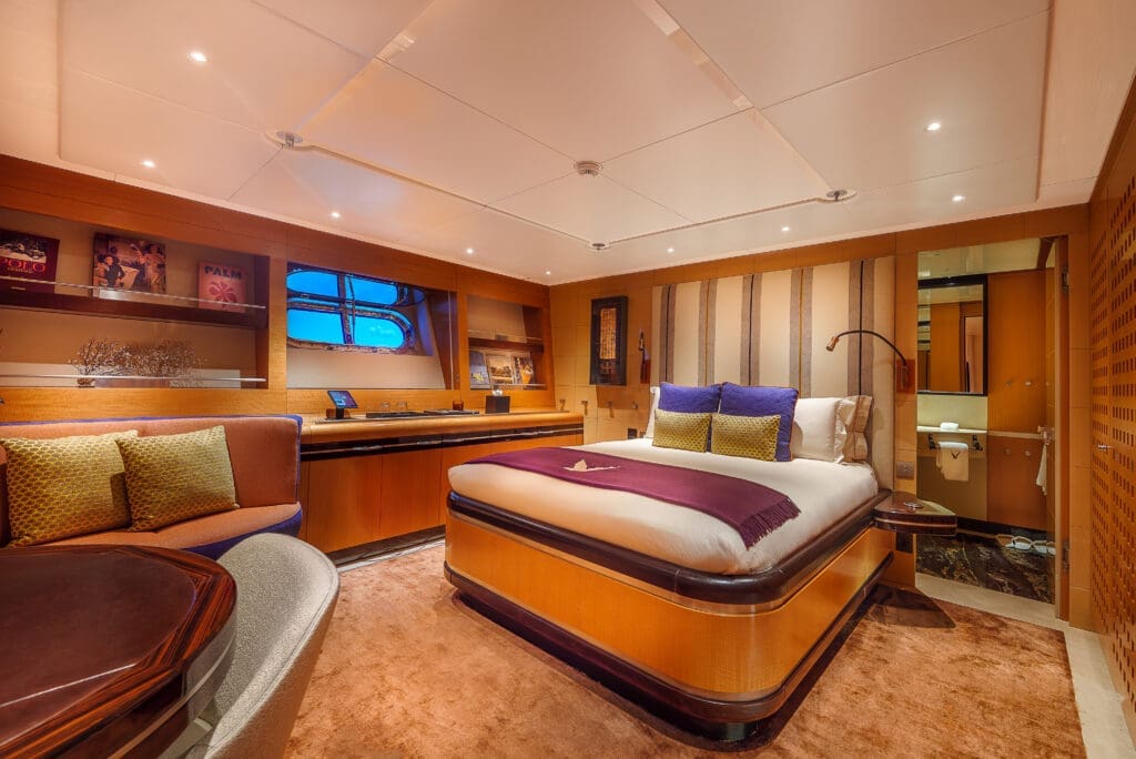 Jumeriah's exclusive yacht will accommodate 12 guests, perfect for a buyout.