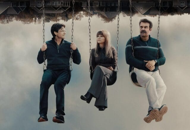 "DTF St. Louis" is a new dark comedy TV miniseries starring Jason Bateman and David Harbour. (Courtesy)