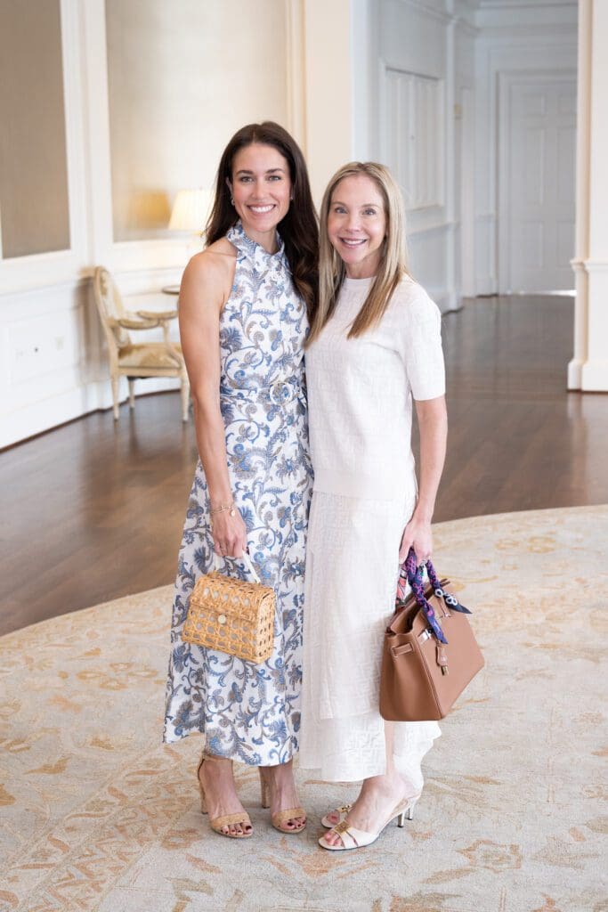 Lauren Atchison, Chea Kelly at Children's Museum Houston Friends & Family Luncheon (Photo by Wilson Parish)