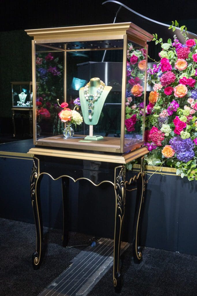 Margot McKinney jewels on display (Photo by Derek Gower)