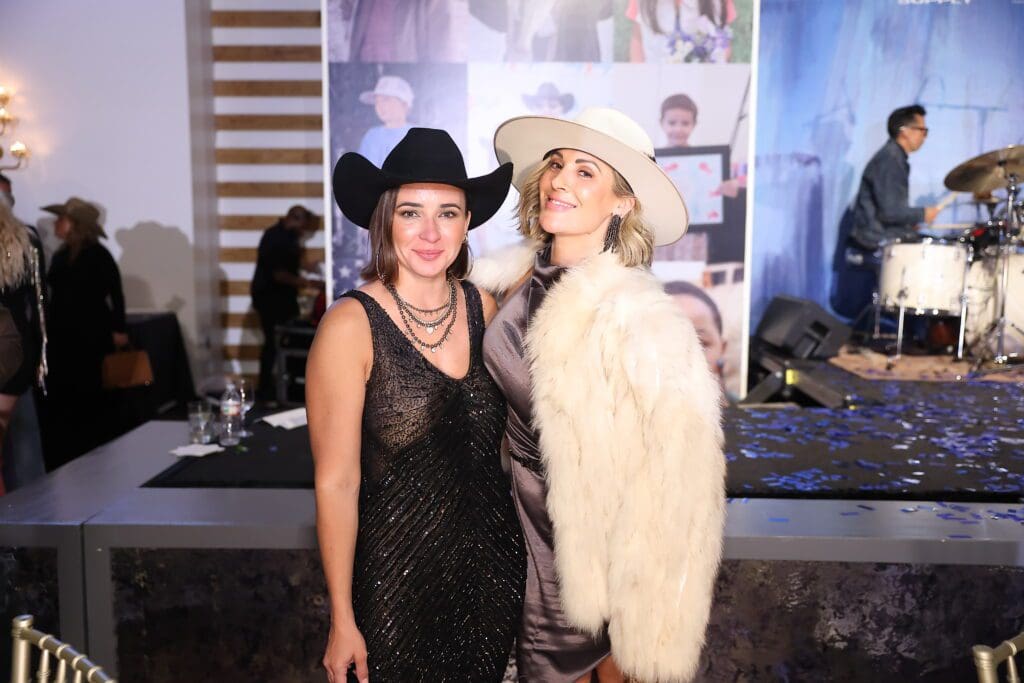 Michelle Reyna, Dr. Sheena Garner at the Sky High for Kids 'Better in Boots' gala (Photo by Quy Tran Photography)