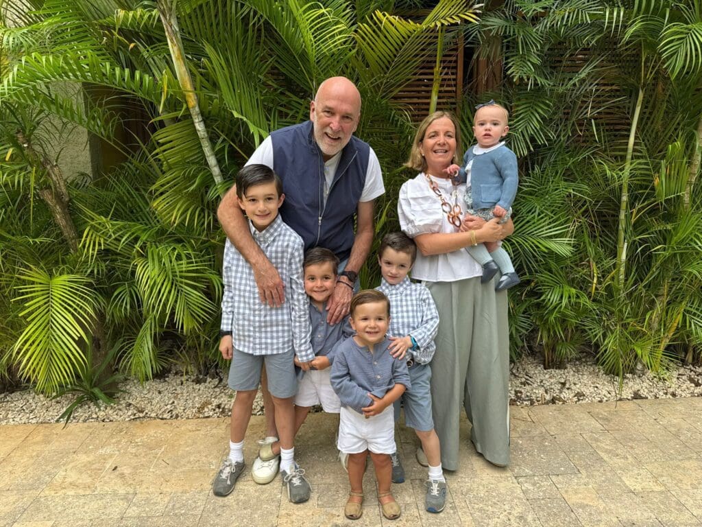 Nacho and his family. 