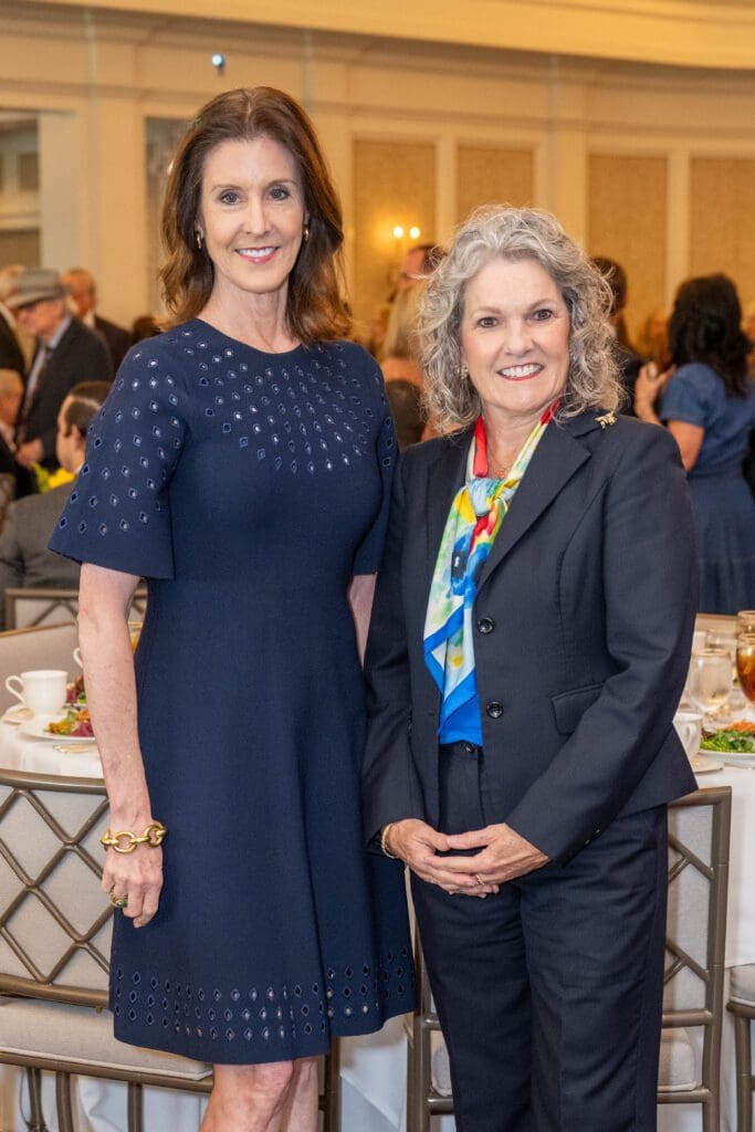 Phoebe Tudor, Council Member Twila Carter at The Heritage Society's 2026 Luncheon (Photo by Jacob Power)