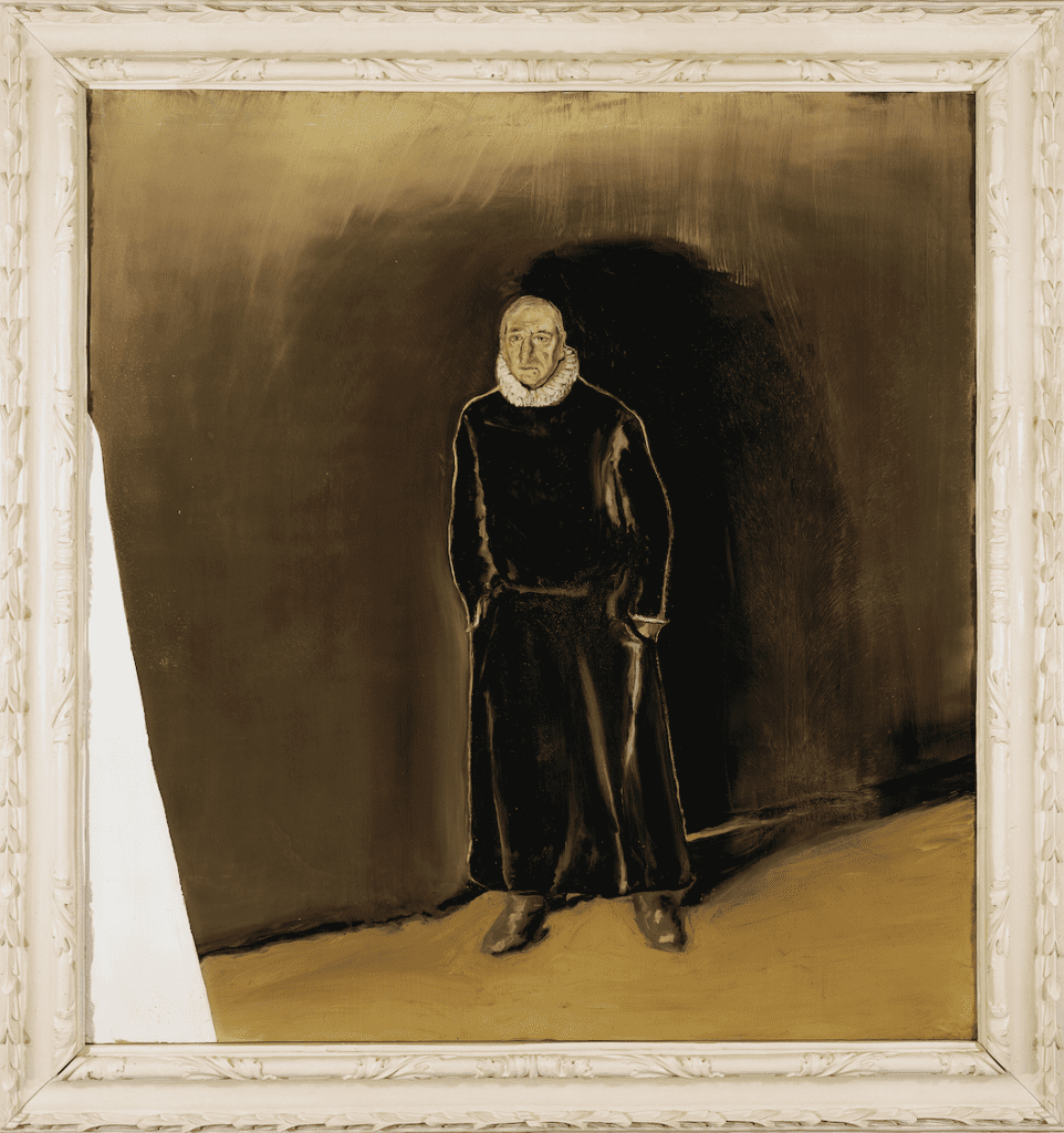 Julian Schnabel, "Portrait of José Ramón Antero," 1997 (© Julian Schnabel Studio. Photo by Ken Cohen)