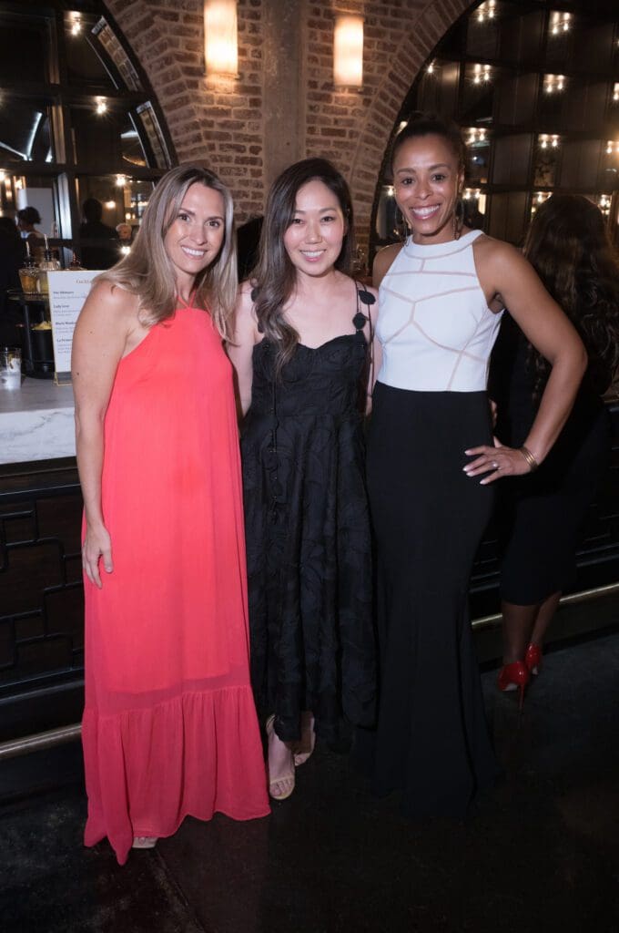 Chrysa Jones, Christina Choi, Talia Barnes at The Truffle Masters evening (Photo by Daniel Ortiz)