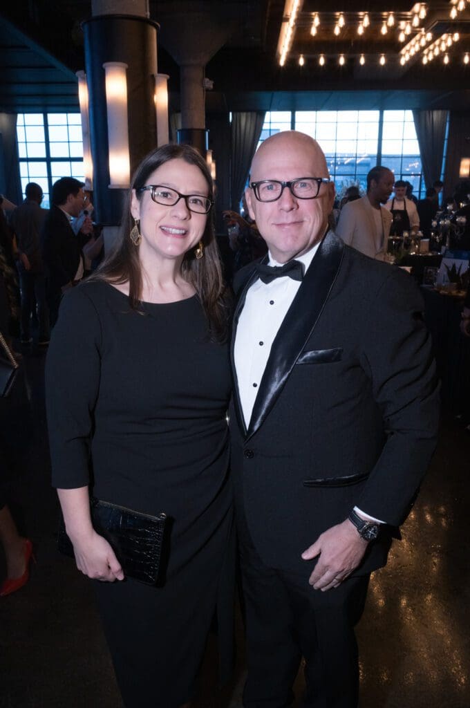 Sherry & EJ Hunyadi at The Truffle Masters evening (Photo by Daniel Ortiz)