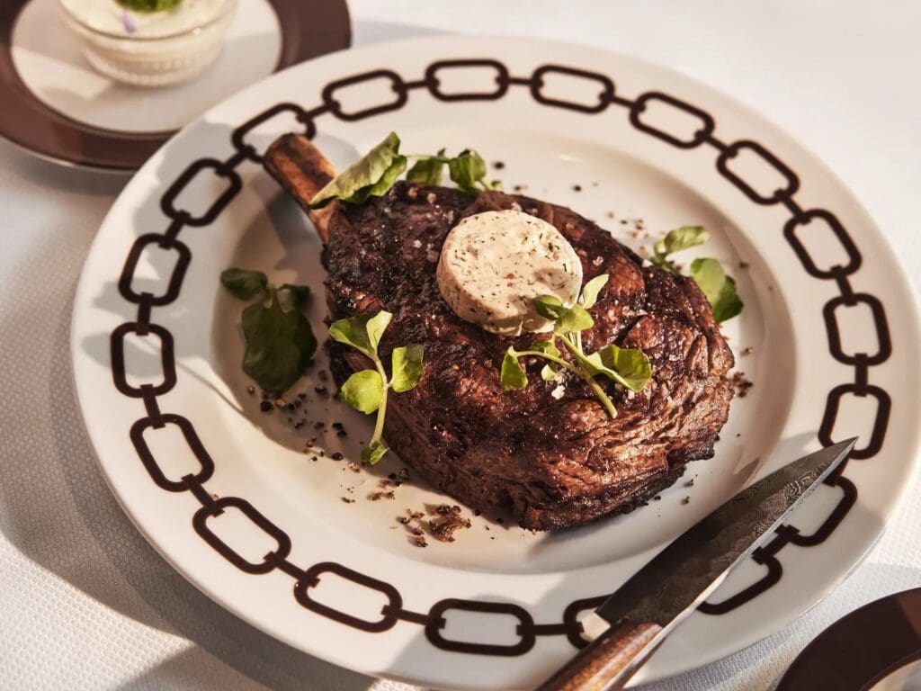 At Bowie House, Bricks and Horses draws directly from Texas’ ranching roots, shaping its steak program around local sourcing and seasonal ingredients. (Courtesy)