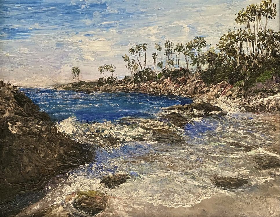 Jullie Jones began her art journey with drawing before moving to oil painting. (Photo courtesy Jullie Jones)