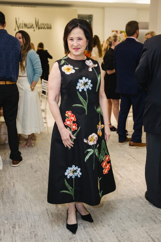 Anne Neeson at the PaperCity Philanthropy in Fashion Best Dressed announcement party held at Neiman Marcus (Photo by Johnny Than)