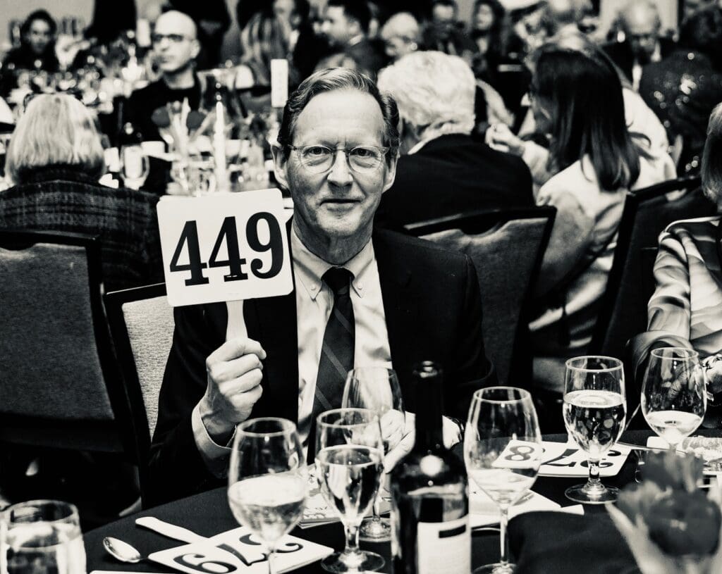 Fred Bidwell at the 2026 FotoFest Biennial Gala and Fine Print Auction  (Photo by Johnny Than)