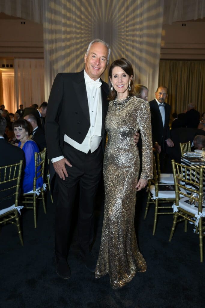 Bobby & Phoebe Tudor at the Houston Grand Opera ball (Photo by Michelle Watson/Catchlight Group)