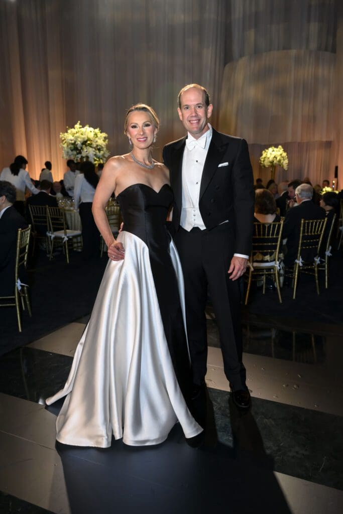 Drs. Rachel & Warren Ellsworth at the Houston Grand Opera ball (Photo by Michelle Watson/Catchlight Group)